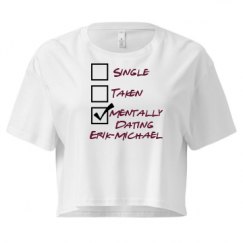 Ladies Festival Cali Crop Top Tee