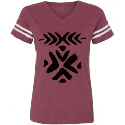 Ladies Relaxed Fit Vintage Sports Tee