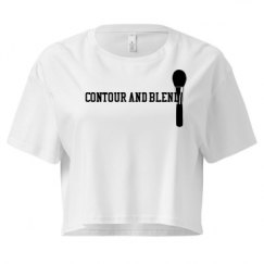 Ladies Festival Cali Crop Top Tee