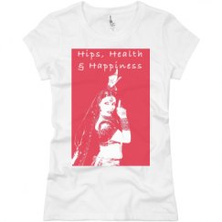 Ladies Slim Fit Basic Promo Jersey Tee