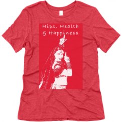 Ladies Relaxed Fit Super Soft Triblend Tee