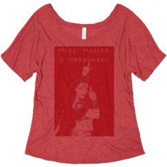 Ladies Flowy Slouchy Tee