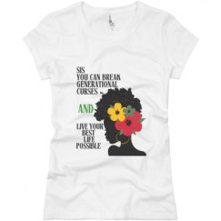Ladies Slim Fit Basic Promo Jersey Tee