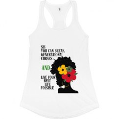 Ladies Slim Fit Racerback Tank Top