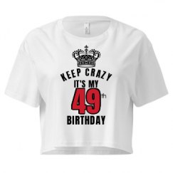 Ladies Festival Cali Crop Top Tee