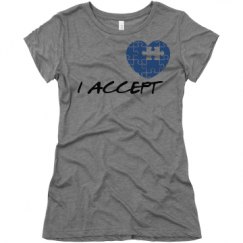 Ladies Slim Fit Super Soft Triblend Tee