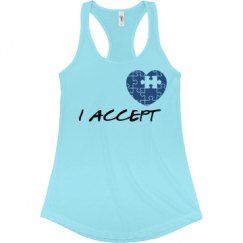 Ladies Slim Fit Racerback Tank Top