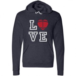 Unisex Fleece Pullover Midweight Hoodie