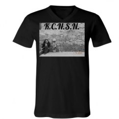 Unisex V-Neck Jersey Tee