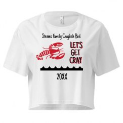 Ladies Festival Cali Crop Top Tee