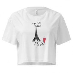 Ladies Festival Cali Crop Top Tee