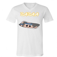 Unisex V-Neck Jersey Tee