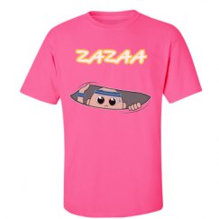 Unisex Ultra Cotton Safety Neon Crewneck Tee