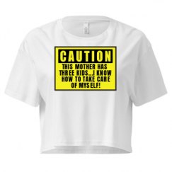 Ladies Festival Cali Crop Top Tee