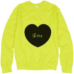 Unisex Neon Crewneck Sweatshirt
