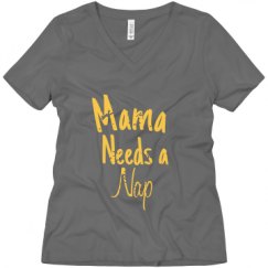 Ladies Relaxed Fit V-Neck Tee