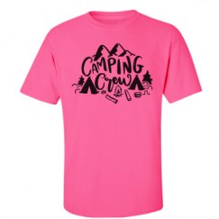 Unisex Ultra Cotton Safety Neon Crewneck Tee