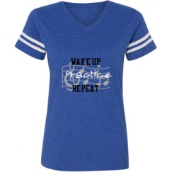 Ladies Relaxed Fit Vintage Sports Tee