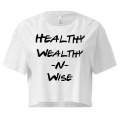 Ladies Festival Cali Crop Top Tee