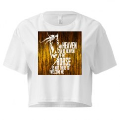 Ladies Festival Cali Crop Top Tee