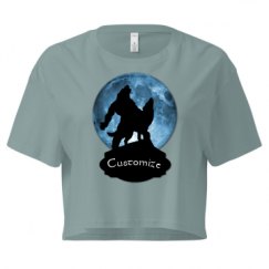 Ladies Festival Cali Crop Top Tee