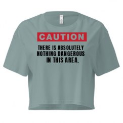 Ladies Festival Cali Crop Top Tee