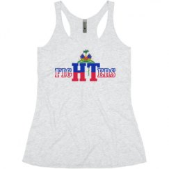 Ladies Slim Fit Super Soft Racerback Triblend Tank