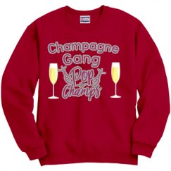 Unisex Film and Foil Crewneck Sweatshirt