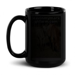 15oz Black Glossy Mug