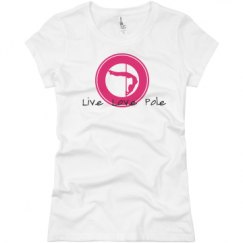 Ladies Slim Fit Basic Promo Jersey Tee