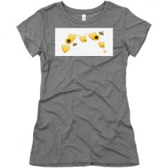 Ladies Slim Fit Super Soft Triblend Tee