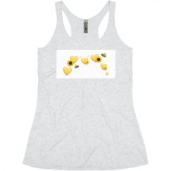 Ladies Slim Fit Super Soft Racerback Triblend Tank