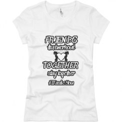 Ladies Slim Fit Basic Promo Jersey Tee