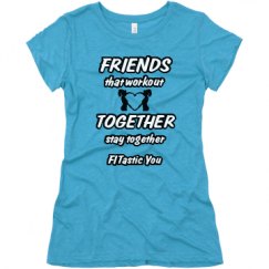 Ladies Slim Fit Super Soft Triblend Tee