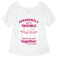 Ladies Flowy Slouchy Tee