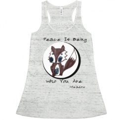 Ladies Flowy Racerback Tank