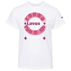 Youth Champion Short Sleeve Tagless Tee