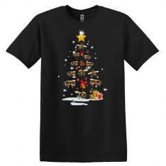 Bee Christmas Funny Bee Christmas Tree Bee Lover Xmas C