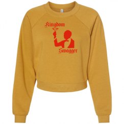 Women's Raglan Pullover Fleece