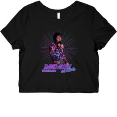 Ladies Slim Fit Crop Top Tee