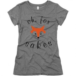 Ladies Slim Fit Super Soft Triblend Tee