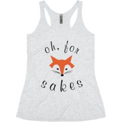 Ladies Slim Fit Super Soft Racerback Triblend Tank