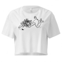 Ladies Festival Cali Crop Top Tee