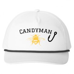 Snapback Five-Panel Rope Hat