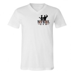 Unisex V-Neck Jersey Tee