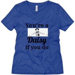 Ladies Relaxed Fit V-Neck Tee