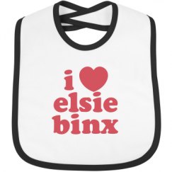 Infant Contrast Trim Bib