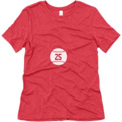 Ladies Relaxed Fit Super Soft Triblend Tee