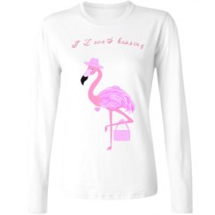 Ladies Relaxed Fit Basic Long Sleeve Tee