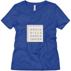 Ladies Relaxed Fit V-Neck Tee